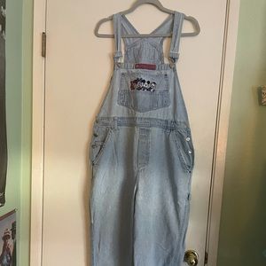 Mickey Mouse Disney Denim Overalls